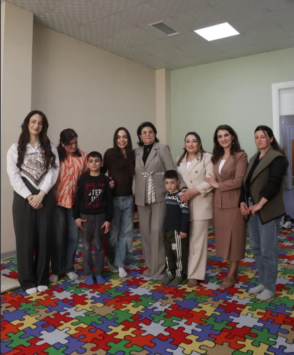 Leyla Əliyeva İsmayıllı səfərindən fotolar paylaşdı