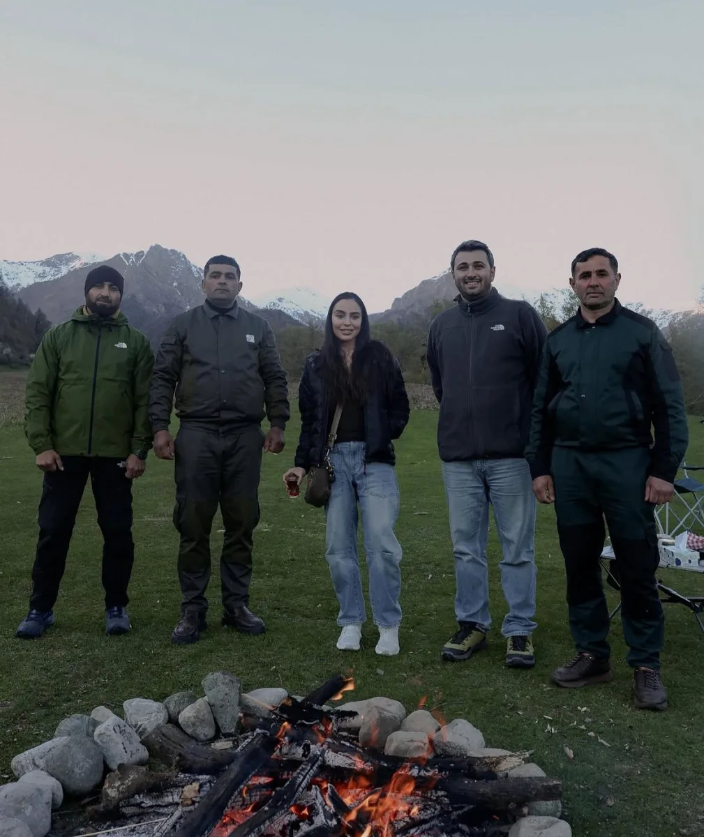 Leyla Əliyeva İsmayıllı səfərindən fotolar paylaşdı