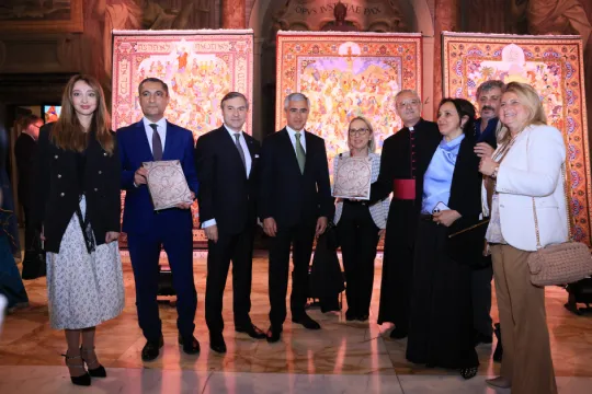 Vatikanda Heydər Əliyev Fondu ilə birgə layihələrin təqdimatına həsr olunan tədbir keçirilib