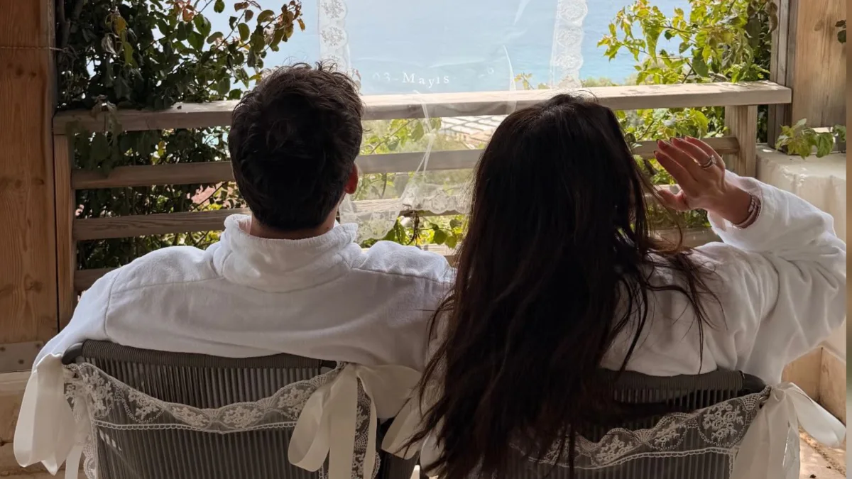 Nəsrin toyundan paylaşım etdi