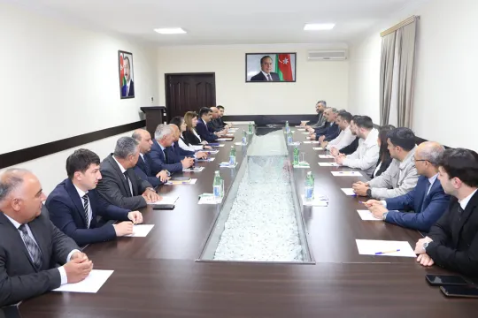 Türkiyənin Gənclər və İdman Nazirliyinin nümayəndə heyəti Ağstafada - Fotolar