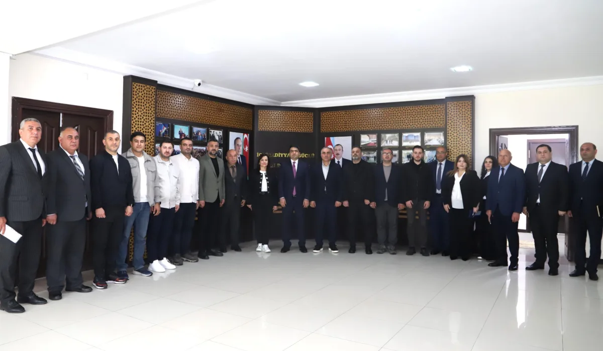 Türkiyənin Gənclər və İdman Nazirliyinin nümayəndə heyəti Ağstafada - Fotolar