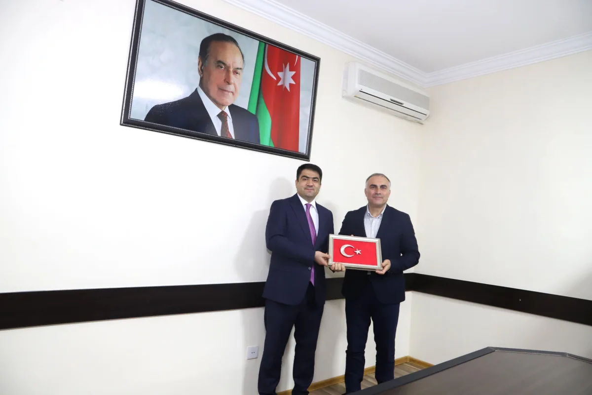 Türkiyənin Gənclər və İdman Nazirliyinin nümayəndə heyəti Ağstafada - Fotolar