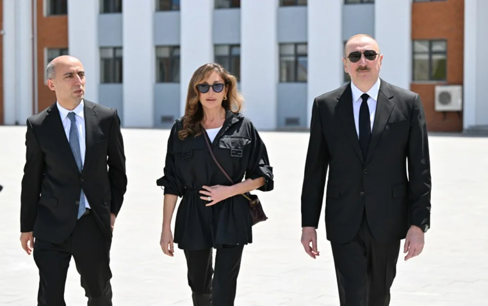 Şükürbəyli kəndinin açılışı oldu - Fotolar