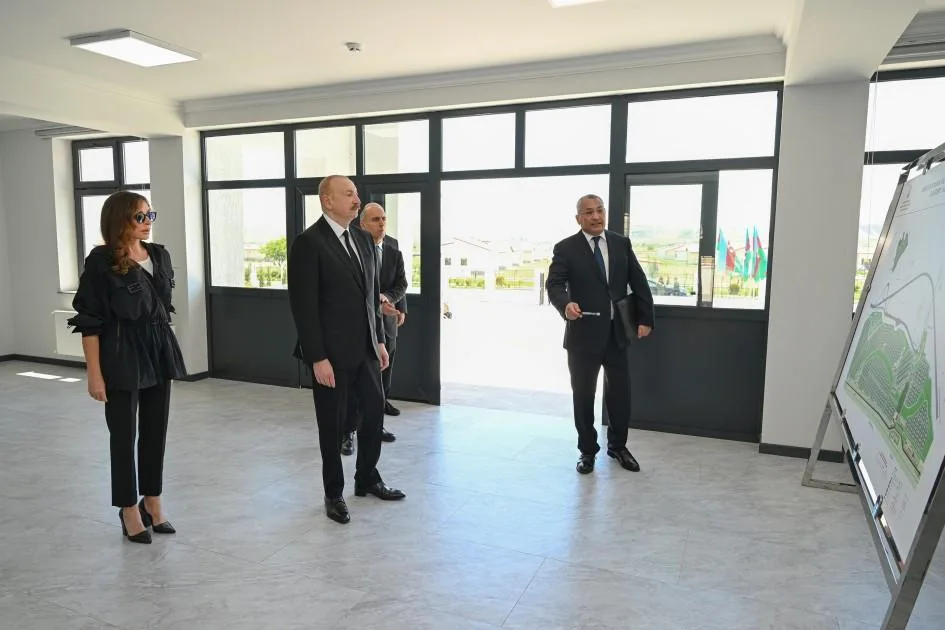 Şükürbəyli kəndinin açılışı oldu - Fotolar