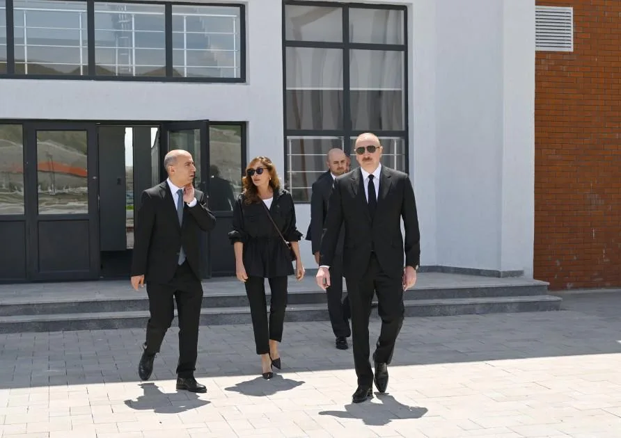Şükürbəyli kəndinin açılışı oldu - Fotolar