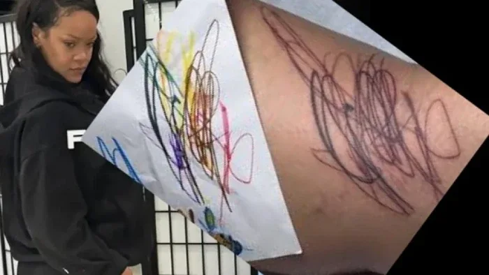 Rihannanın yeni “tattoo”su...