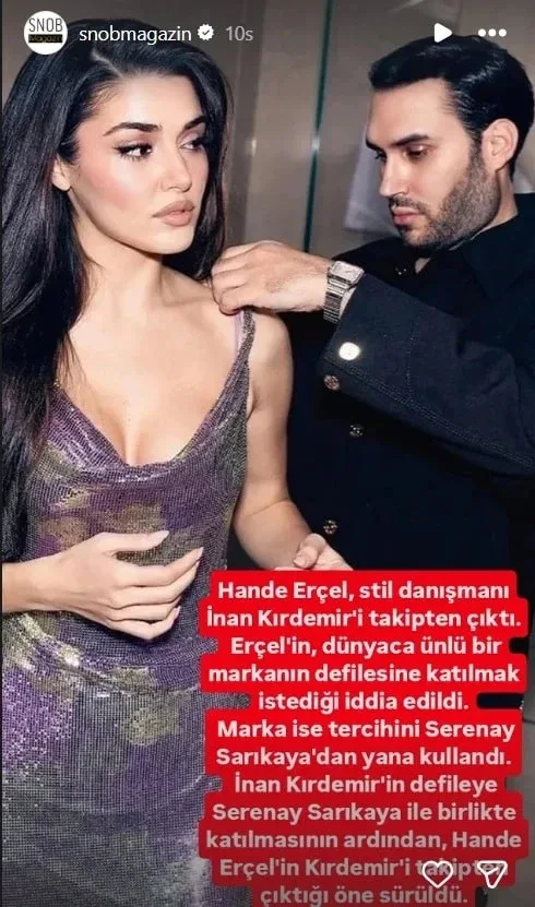 Hande və Serenay arasında nə baş verir?
