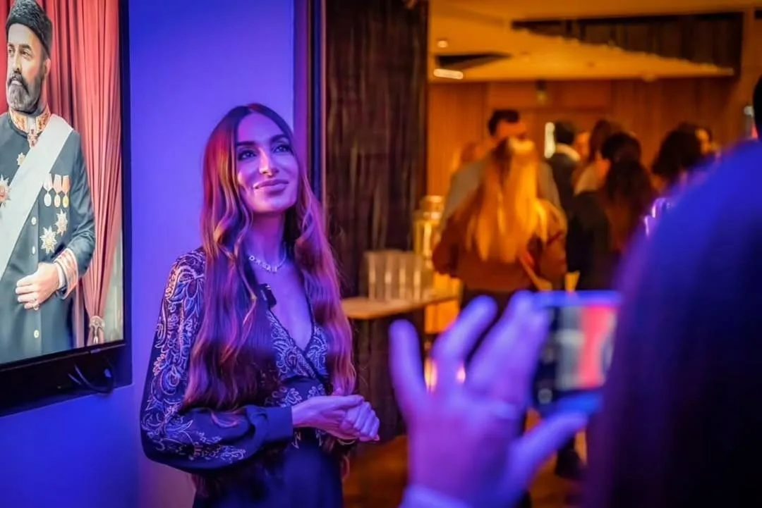 Arzu Əliyeva Londonda "Tağıyev: Neft" filminin təqdimatında - Fotolar