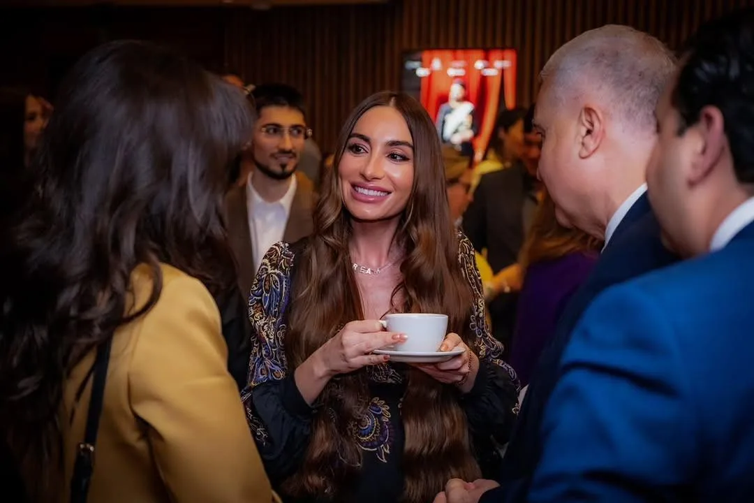Arzu Əliyeva Londonda "Tağıyev: Neft" filminin təqdimatında - Fotolar