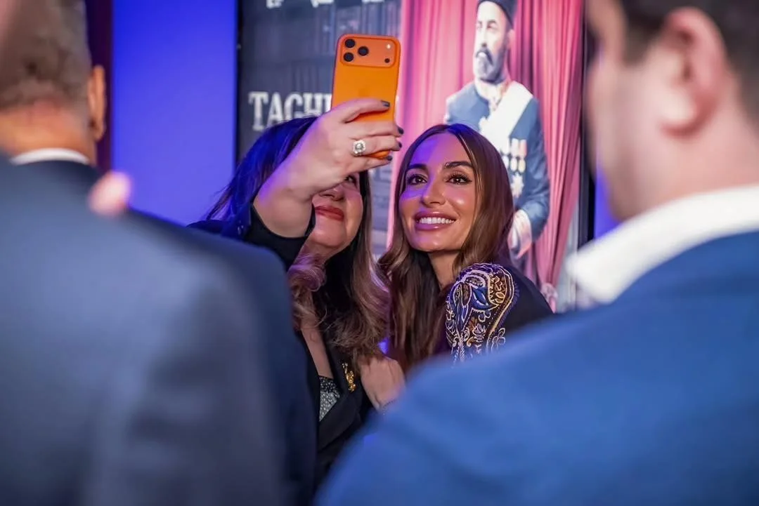 Arzu Əliyeva Londonda "Tağıyev: Neft" filminin təqdimatında - Fotolar