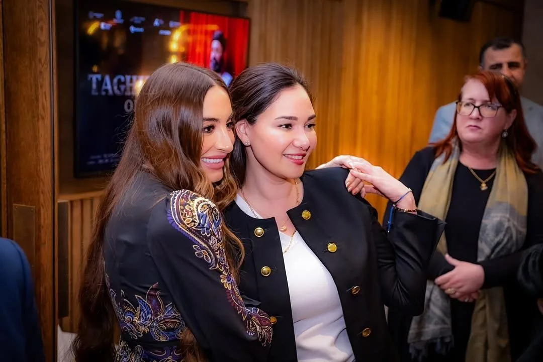 Arzu Əliyeva Londonda "Tağıyev: Neft" filminin təqdimatında - Fotolar
