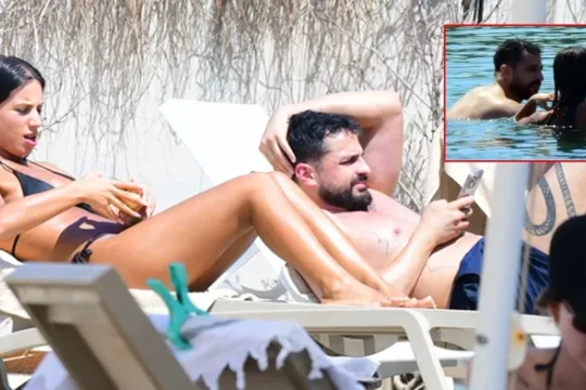 Yeni tanış olduğu qadınla səmimiyyəti diqqət çəkdi