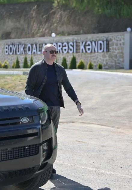 Prezident Şuşaya getdi - Fotolar