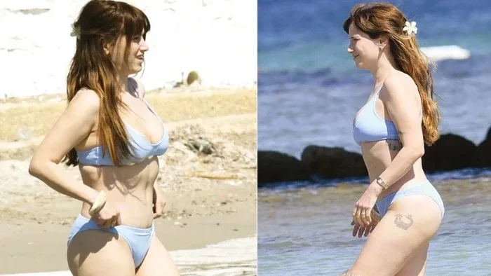 Hazal Kayanın Çeşme istirahəti