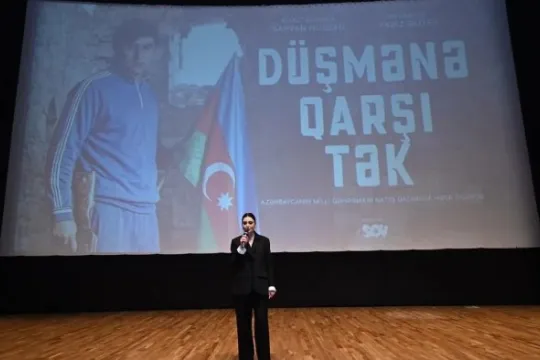 Natiq Qasımova həsr edilən film təqdim olundu