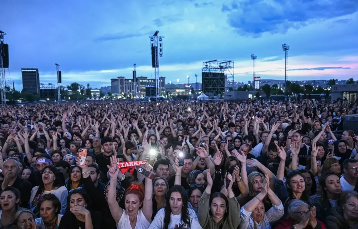 Tarkanın Ankara konserti – Fotolar