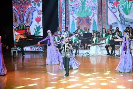 Aşqabadda qala konsert keçirilib - Fotolar