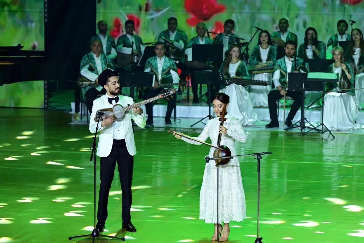 Aşqabadda qala konsert keçirilib - Fotolar