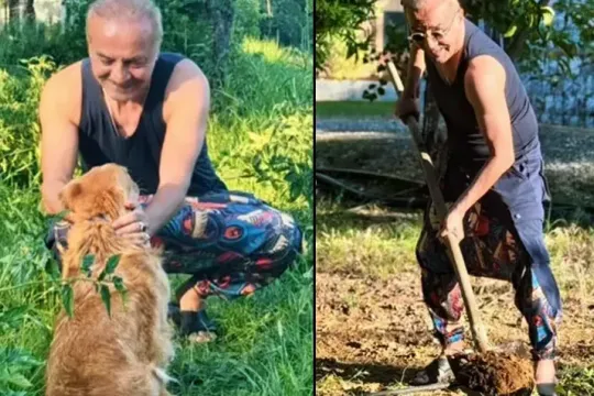 Şəhər həyatını tərk etdi!