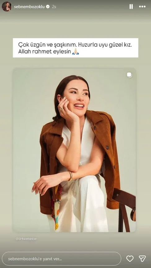 Həmkarlarında aktrisaya vida…