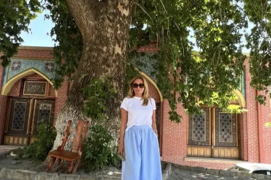 Xoşqədəm övladları ilə tətilə getdi