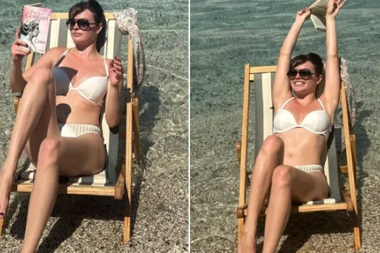 Melis Sezendən tətil fotoları