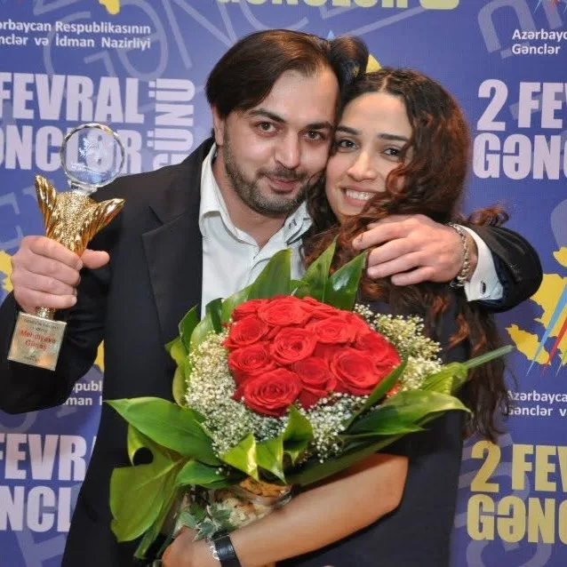 Günəş Tegindən mərhum həyat yoldaşı ilə paylaşım