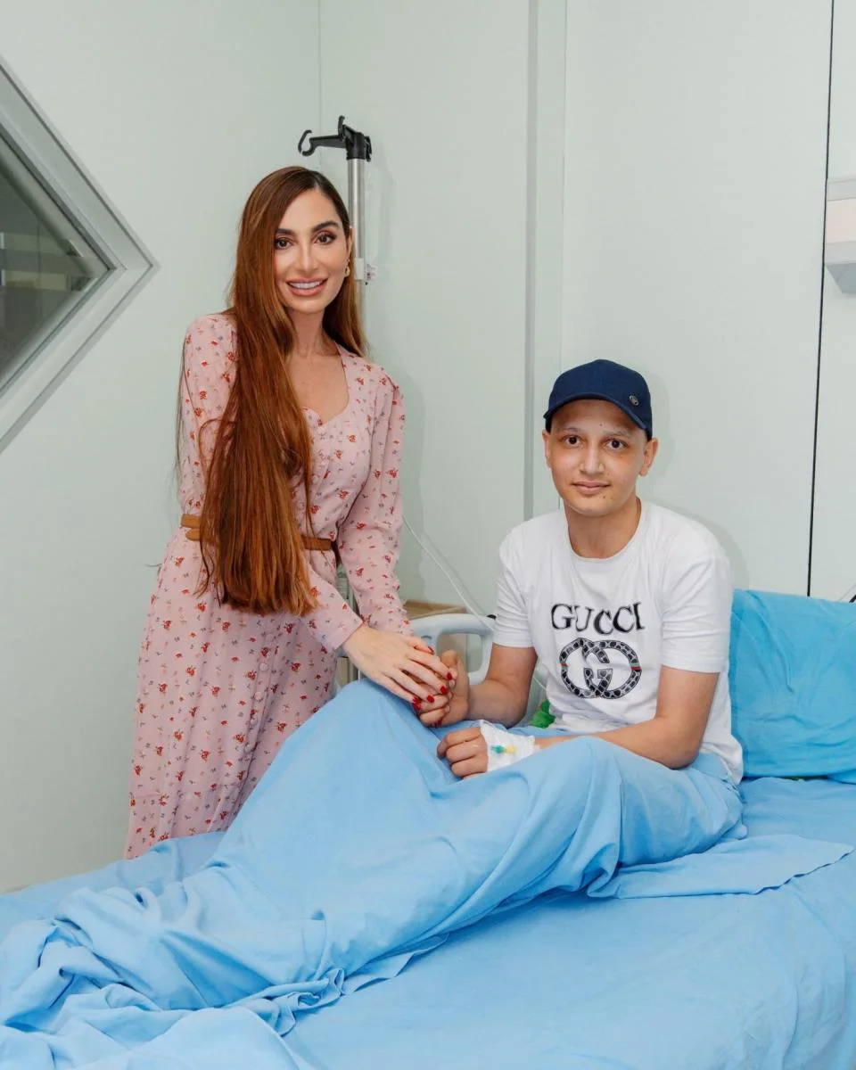 Leyla və Arzu Əliyevalar Milli Onkologiya Mərkəzində - Fotolar