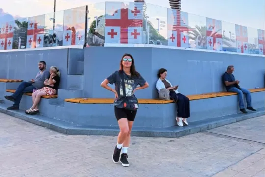 Renkanın Gürcüstan gəzintisi