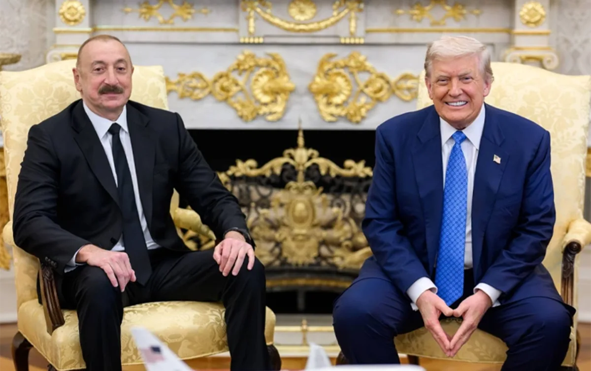 Tramp Əliyevin çıxışına həsr olunmuş məqaləni paylaşdı - Foto