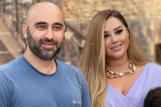 Xatirə ilə ərinin skuter gəzintisi - Video