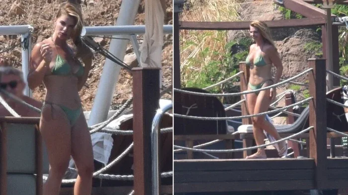Pelin Karahanın Bodrum istirahəti
