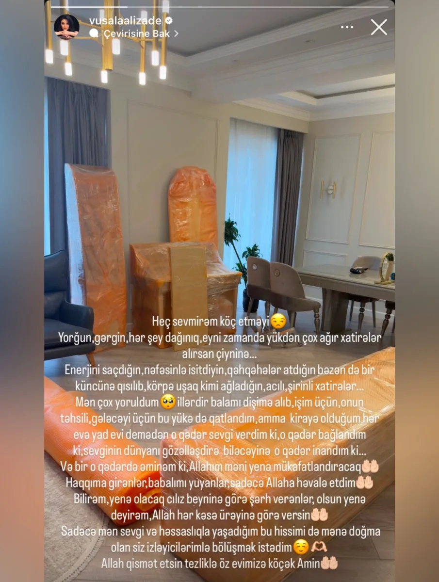 “Haqqıma girənləri, babalımı yuyanları Allaha həvalə etdim”