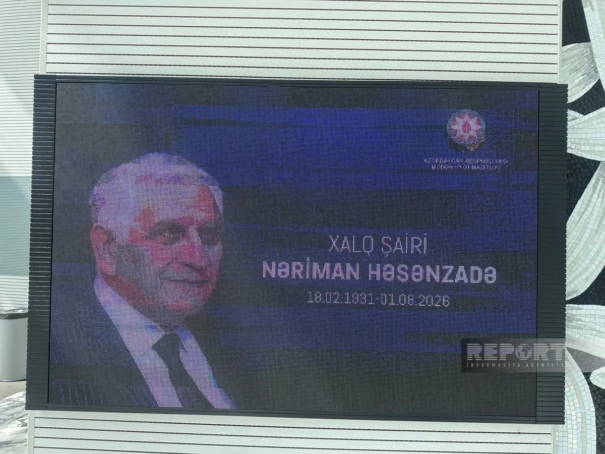 Nəriman Həsənzadə ilə vida mərasimi keçirildi - Prezident və xanımı əklil göndərdi
