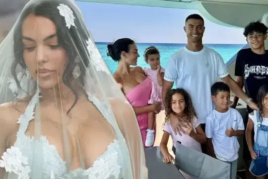 Ronaldo və Corcina evlənir