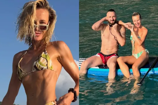 Polina sevgilisi ilə tətildə
