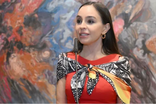 Leyla Əliyeva sözlərinə yazılan mahnı ilə bağlı paylaşım edib