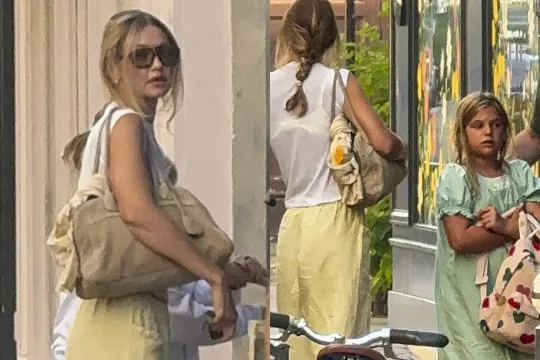 Cici gələcək qaynanası və ögey qızı ilə