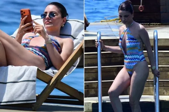 Məşhur aktrisanın Bodrum tətili