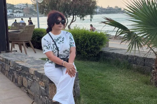 Ceyran Rəhimova Yunanıstanda dincəlir