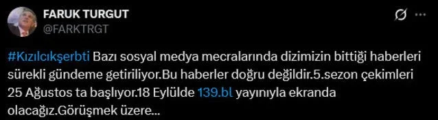 “Kızılcık Şerbeti” final edir?