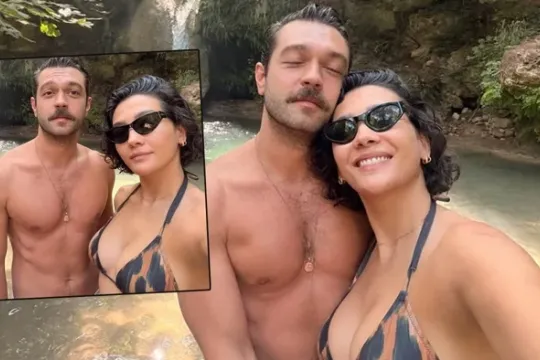 Məşhur cütlüyün tətil keyfi