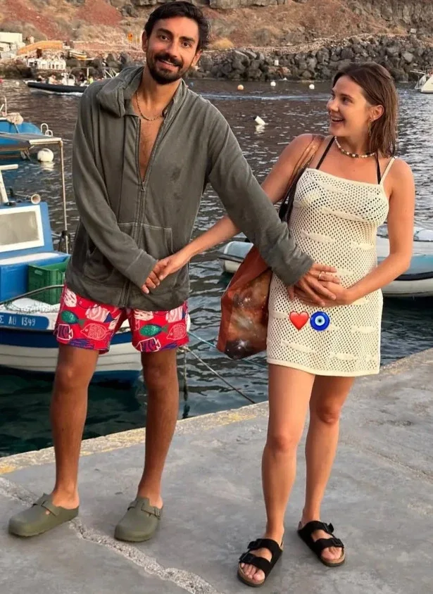 Uşaq gözləyən cütlükdən maraqlı foto