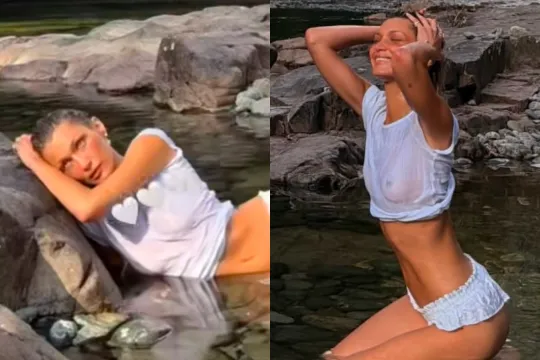 Belladan sulu könəkdə fotolar