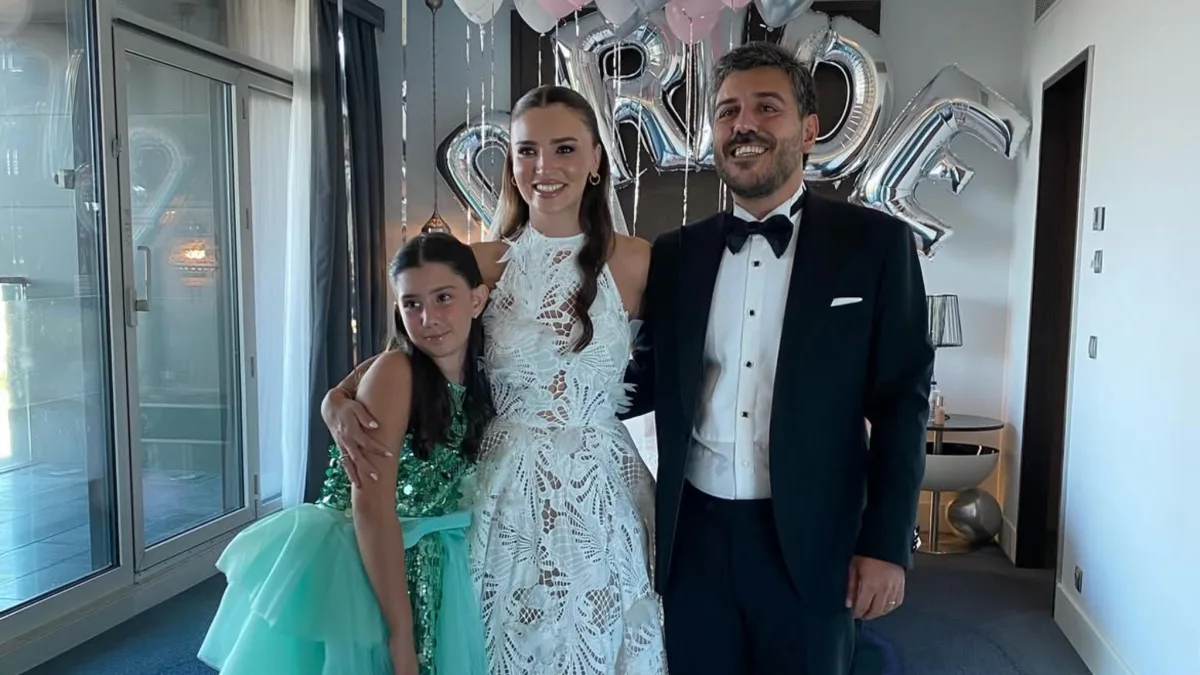 Bakıda böyüyən türk aktrisanın toyu oldu