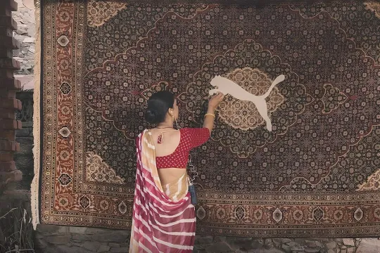 “Puma” xalı dizaynına keçdi