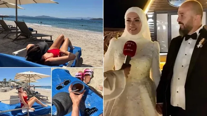 Baldızının toyuna gəlmədi, tətil fotoları paylaşır