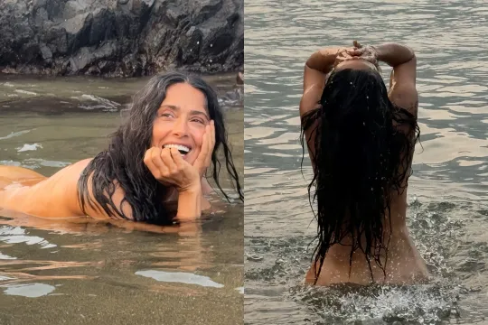 60 yaşına özəl soyundu