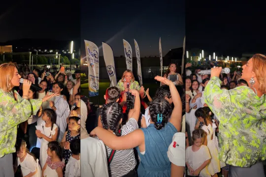“Çərpələng Festivalı”nda uşaqlar üçün oxudu